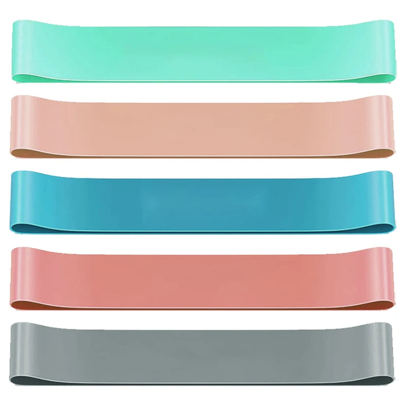 Different Resistance Bands Yoga Band Fitness Exercise Training Hip Tension Band Leg Squat Dance Elastic Loop Stretch Band - Maliame Store