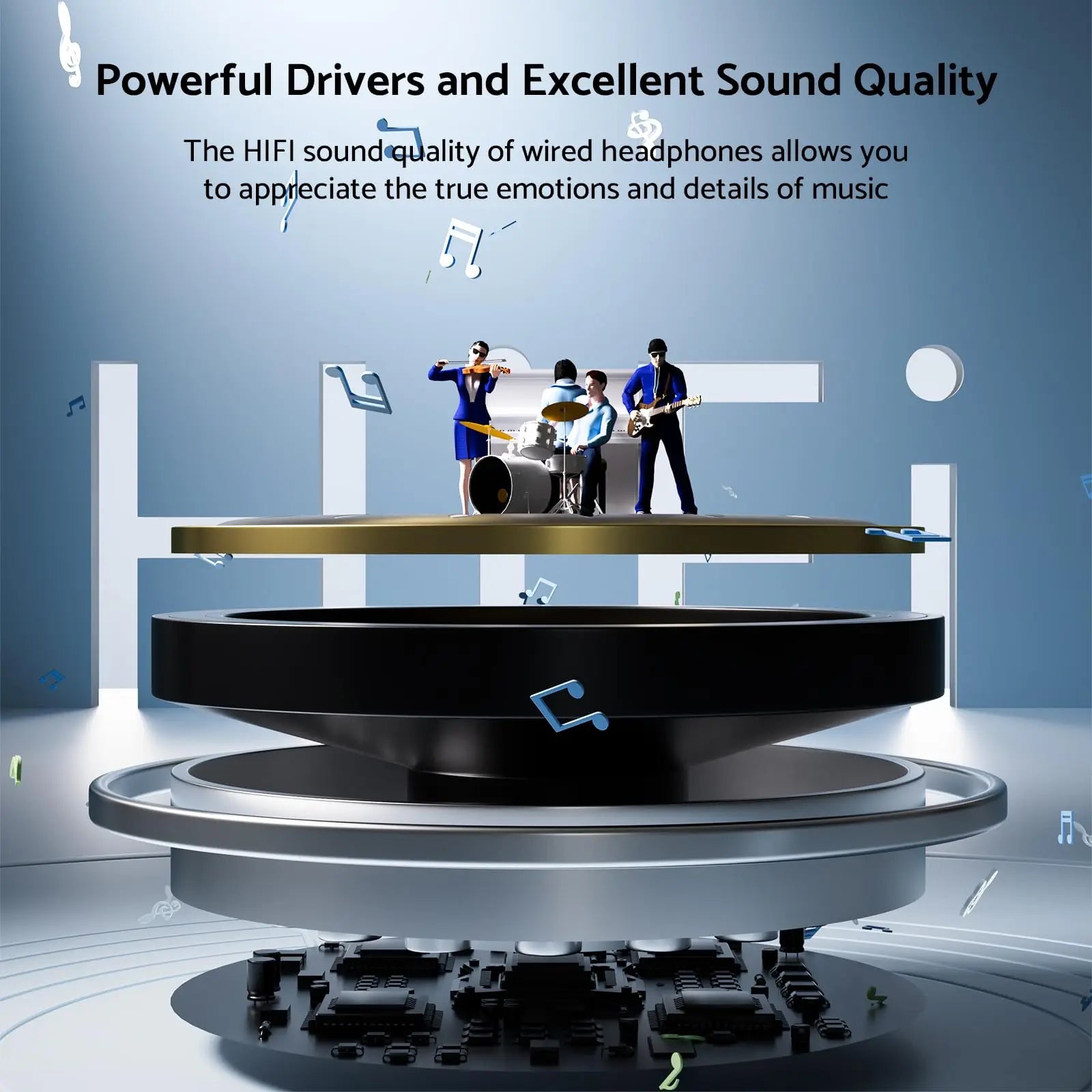 For Samsung Headphones HiFi Surround Sound In-ear USB Type C 3.5mm With wire control Wired Earplugs For Galaxy S24 S23 S22 Ultra - Maliame Store