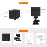 5MP Mini Camera: Compact & Powerful 4G SIM for On-the-Go Security!