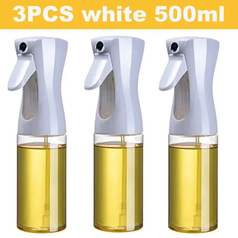 200/300/500ml Oil Spray olive oil spray Bottle Kitchen Cooking  Dispenser Camping  Baking Vinegar Soy Sauce Sprayer Containers - Maliame Store