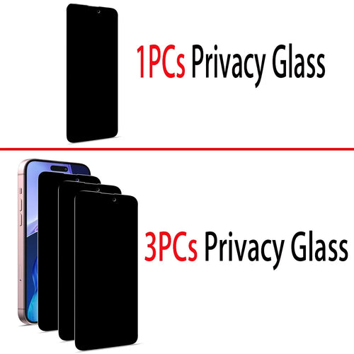 Anti Spy Tempered Glass iPhone 17 - Maliame