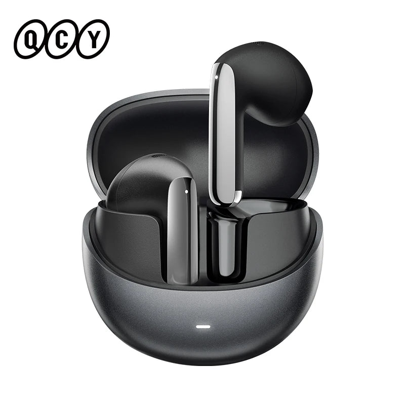 QCY HT10 AilyBuds Pro+ ANC Wireless Earphone Hi-Res Audio with LDAC Bluetooth 5.3 Earbuds 6 Mic AI HD Call Multipoint Connection - Maliame Store