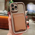 Soft Silicone Case For Vivo X200 Pro Mini X100 Pro X100S X90 Pro X90S X80 Pro X80 Lite Wallet Card Phone Cover - Maliame Store
