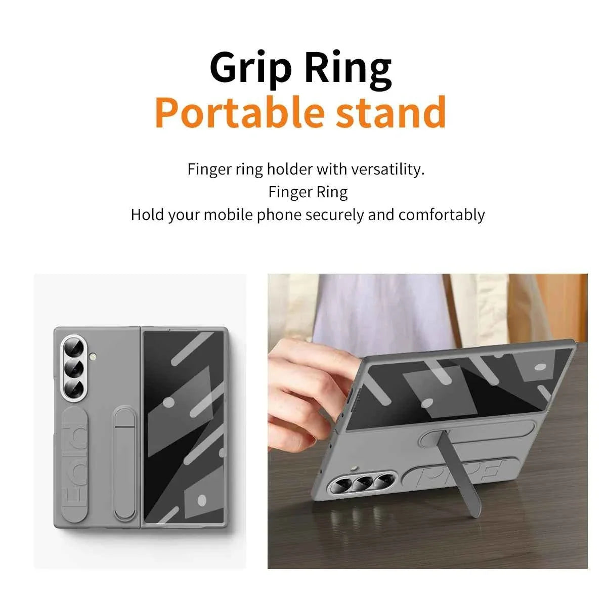 Original Samsung Galaxy Z Fold Case | Protective Stand & Grip Cover - Maliame Store
