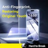 Film de protection d'écran en verre trempé Baseus pour iPhone 15 16 17 Pro Max