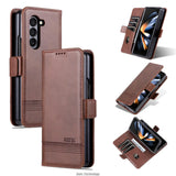 Étui en cuir magnétique Galaxy Z Fold