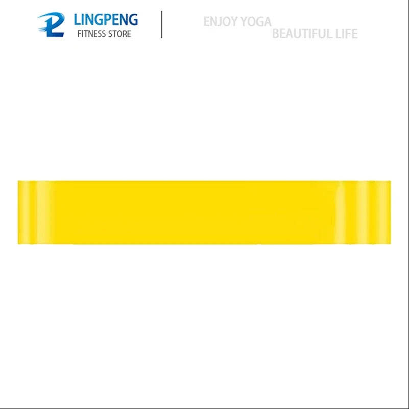 Different Resistance Bands Yoga Band Fitness Exercise Training Hip Tension Band Leg Squat Dance Elastic Loop Stretch Band - Maliame Store