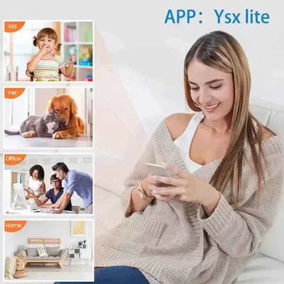 Minicámara de seguridad inalámbrica X5 1080P con visión nocturna y detección de movimiento para hogares inteligentes (2026)