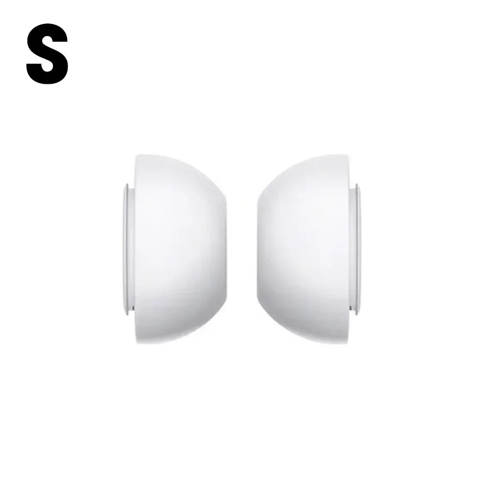 Replacement Eartips For AirPods Pro 1st 2nd Ear Tips Buds Silicone Rubber Eartips Earbuds Cap Gel Accessories XS/S/M/L White - Maliame Store