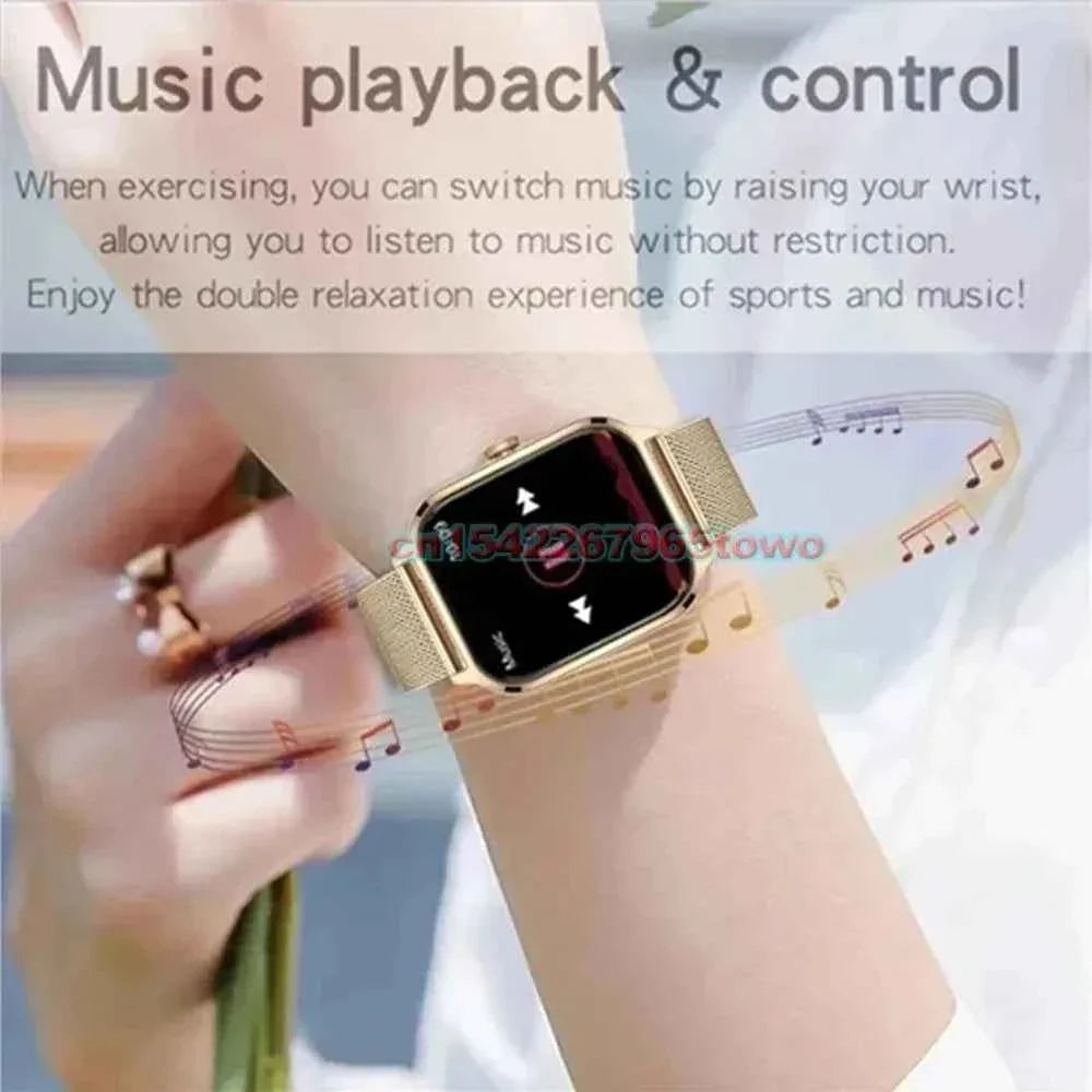 Smart Watch For Android IOS Watches 1.83inch HD Display Bluetooth Call Message Alert Music Sports Mode Smartwatch Men Women Gift - Maliame Store