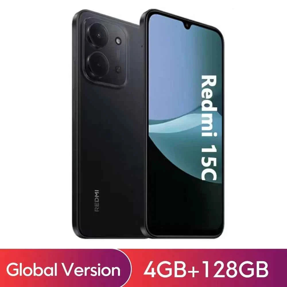 Xiaomi Redmi 15C Smartphone Global Version MediaTek Helio G81-Ultra 120Hz 6.9" Dot Drop display 33W charging - Maliame Store
