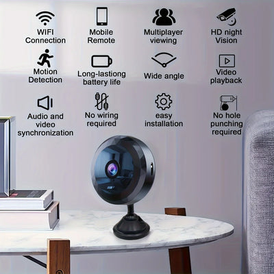 Wireless Mini WiFi Security Camera with Battery