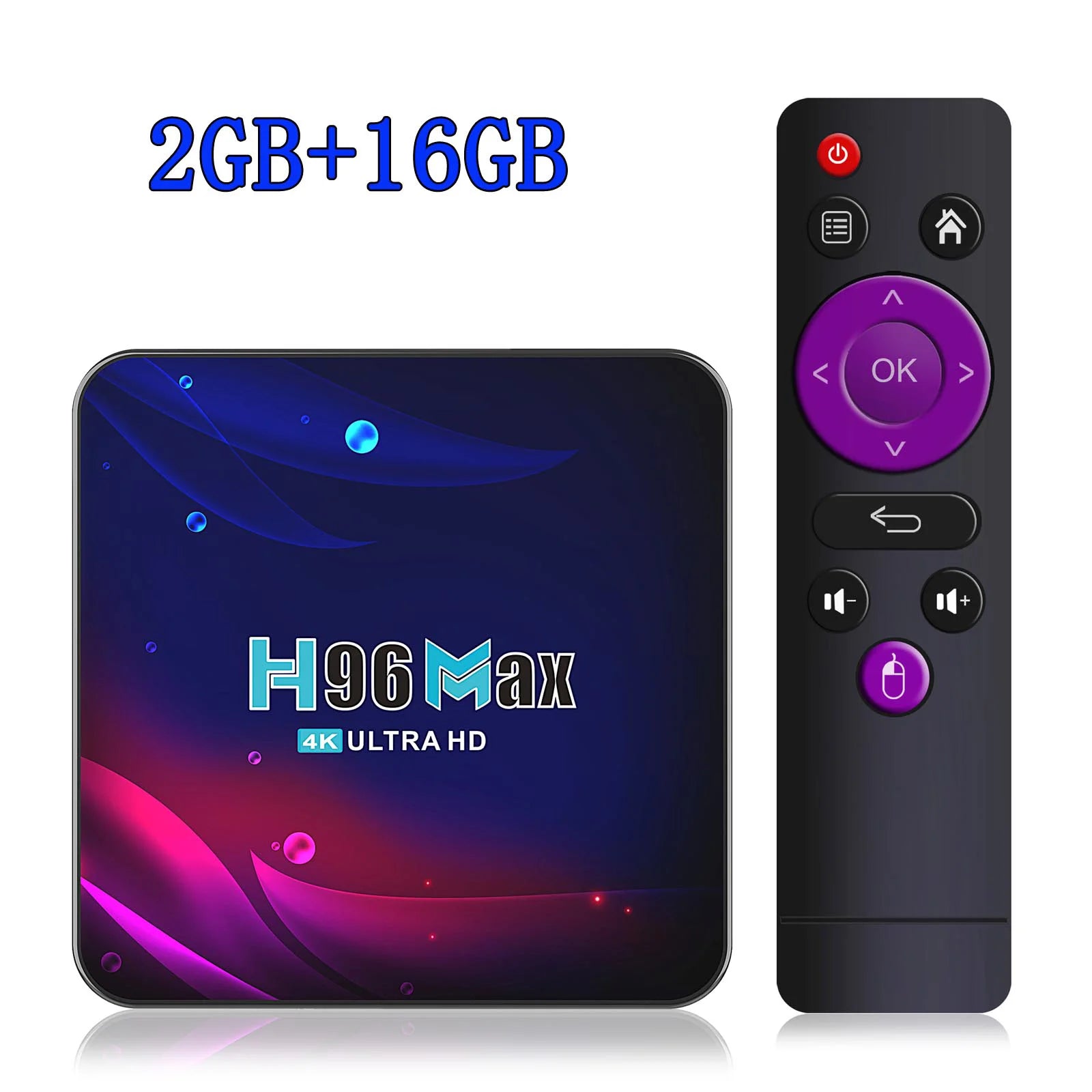 4K Ultra HD H96 Max V11 Smart TV Box Android 11 Quad-Core CPU 4G 32G BT4.0 4k Wifi2.4G/5G Support Mouse And Keyboard Tvbox