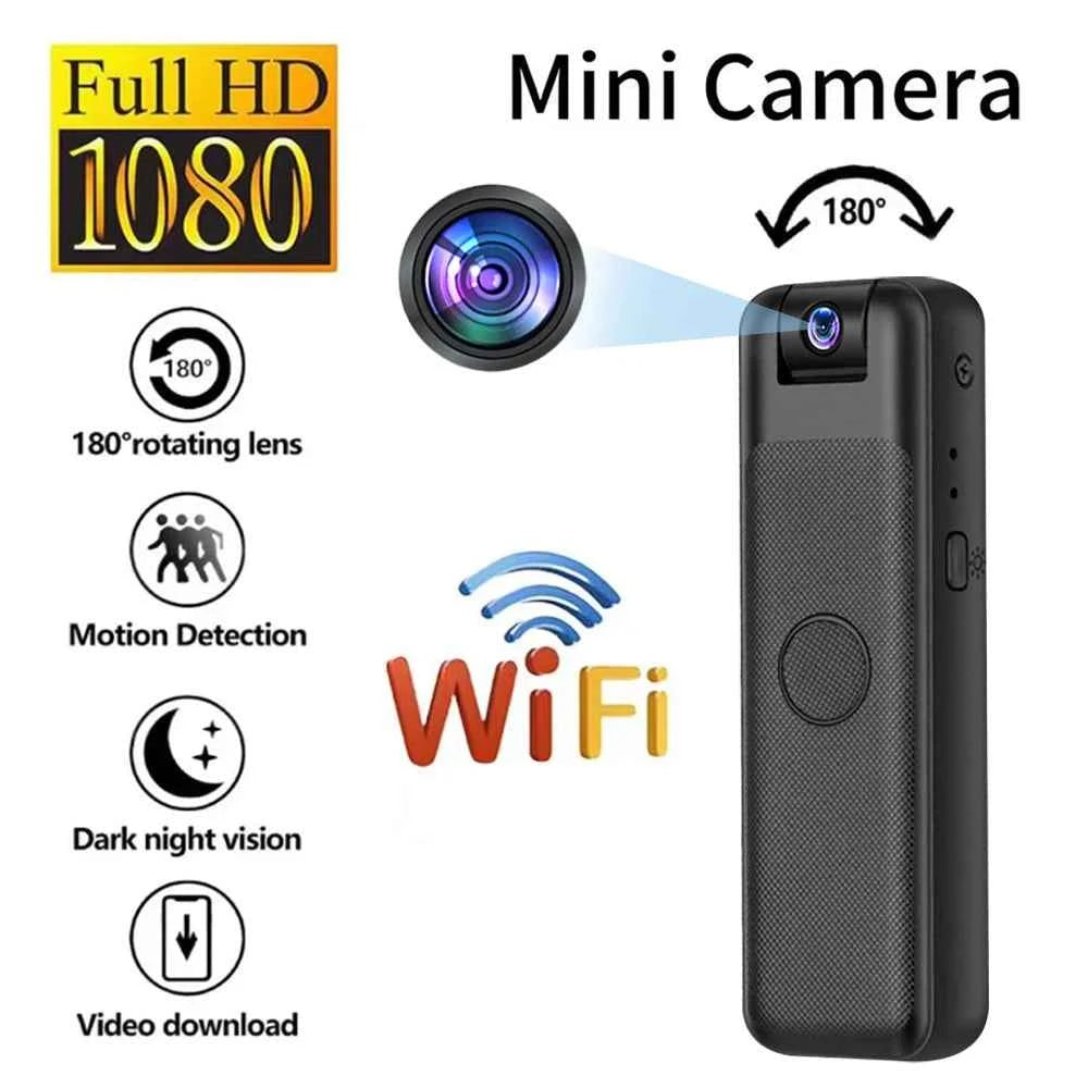 Mini Camera WIFI Infrared Night Vision Small Body Camera Portable Sports DV DVR Surveillance Camcorder Video Recorder