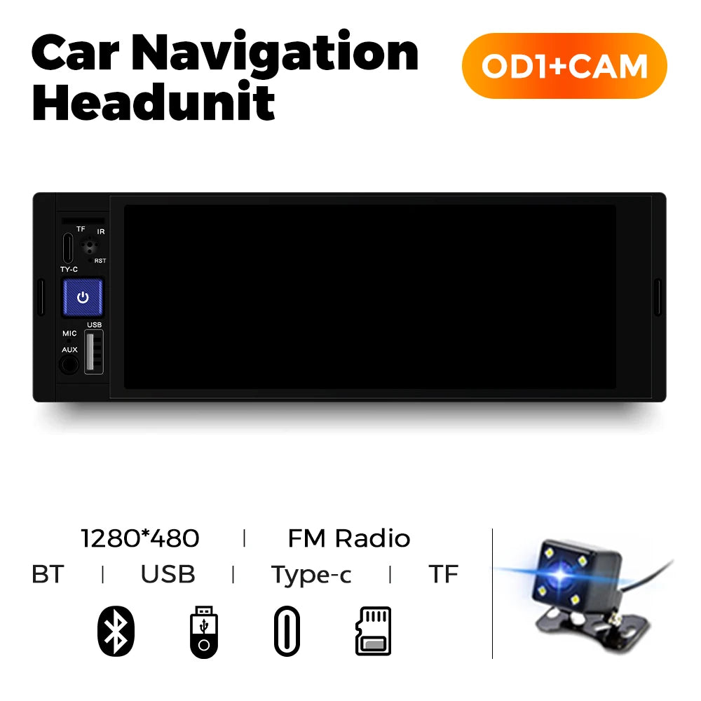 Autoradio MEKEDE 6,86" – CarPlay & Android Auto, Bluetooth, FM, USB-C