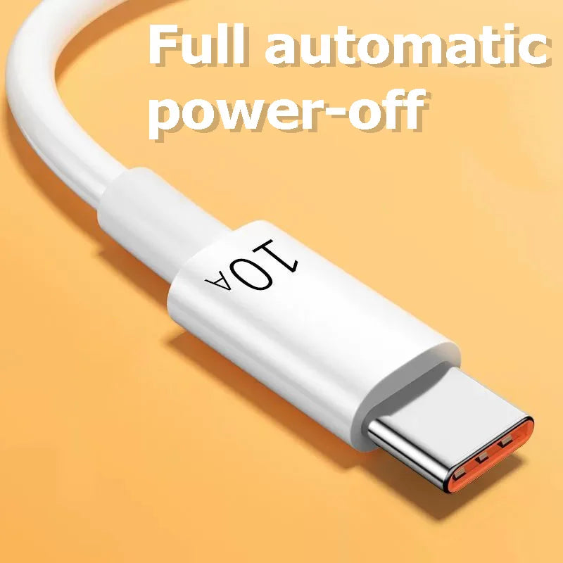 Universal 120W 10A USB to Type C Cable Super Fast Charging Cable For Huawei P40 Honor Data Cord For Xiaomi Redmi 0.3/1M/1.5M/2M - Maliame Store