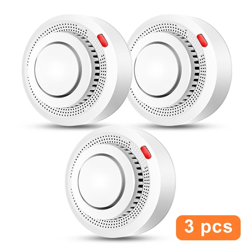 Tuya Smart WiFi Smoke Sensor Fire Protection Smoke Detector 85dB Sound Security System Firefighters  Smartlife APP Control - Maliame Store