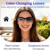 Lunettes intelligentes IA avec caméra 4K