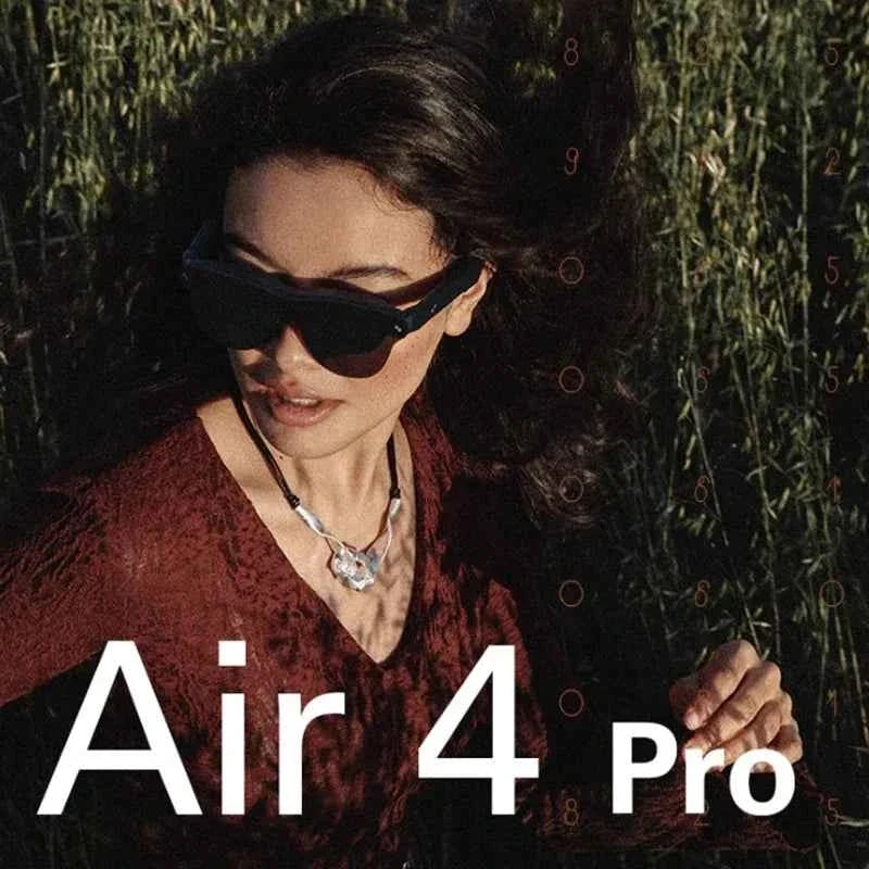 RayNeo Air 4 Pro smart AR glasses Supports HDR10 3840Hz 4 speakers 1200 nits Micro-OLED dual-layer screen AR glasses - Maliame Store