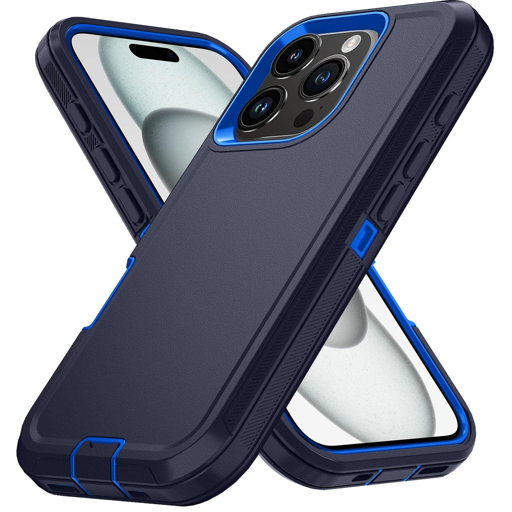 Armor Shockproof Phone Case - Defender Phone 12 13 14 15 Pro Max Cover - Maliame Store
