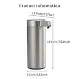 Automatic Soap Dispenser Stainless Steel for Effortless Kitchen Cleanliness