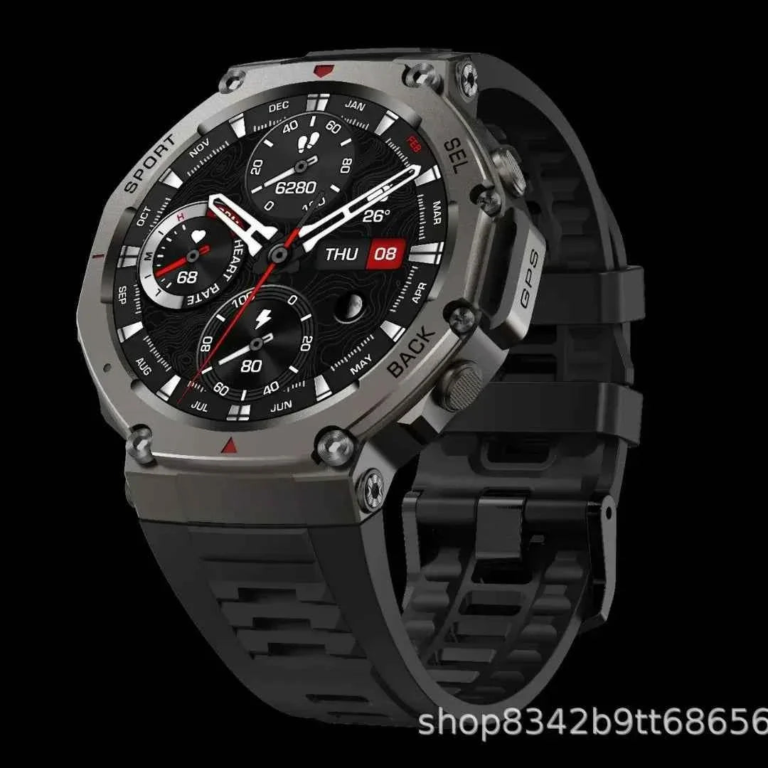 T-Rex 3 Ultra GPS Smart Watch Military Sport Smartwatch Men New For Xiaomi 5ATM Waterproof Built-in Dual-band GNSS Compass - Maliame Store