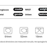 MAYBACH Lunettes de soleil de pilote de luxe