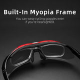 Lunettes de cyclisme polarisées et photochromiques