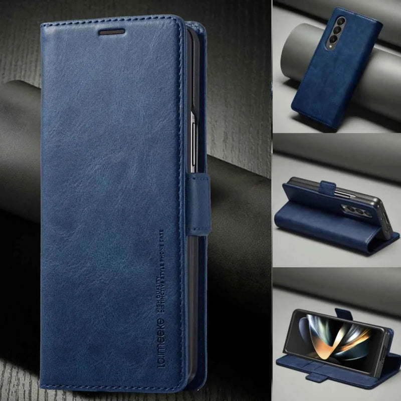 Étui en cuir Galaxy Z Fold 7