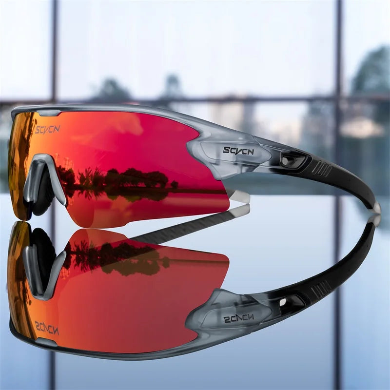 Polarized 3 Lens Men Women Fashion Cycling Fishing Sport Sunglasses 2025 MTB Road Bike Eyewear Motocross Goggles Bicycle Glasses - Maliame Store