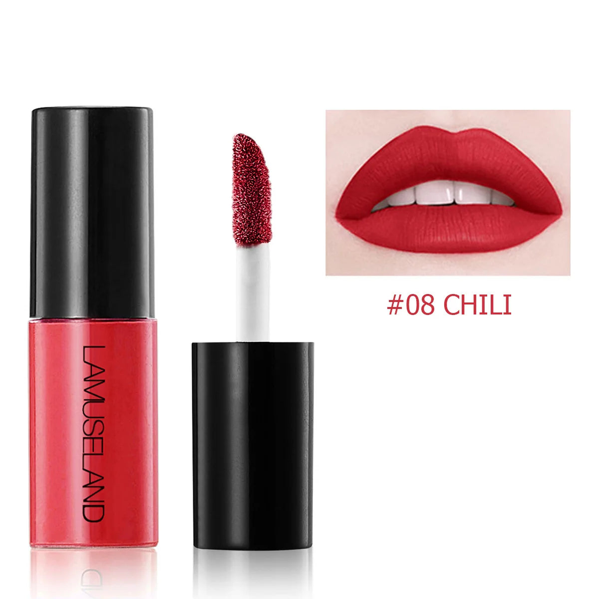 Mini 12 Colors Liquid Lip Gloss Waterproof Non-stick 24 Hours Long Lasting Velvet Matte Lipstick Lip Gloss Cosmetic Makeup Care - Maliame Store