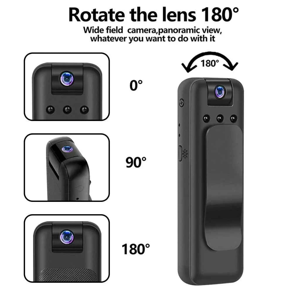 Mini Wifi Infrared Night Vision Camera - Portable Sports DV DVR Surveillance Camcorder Video Recorder - Maliame Store