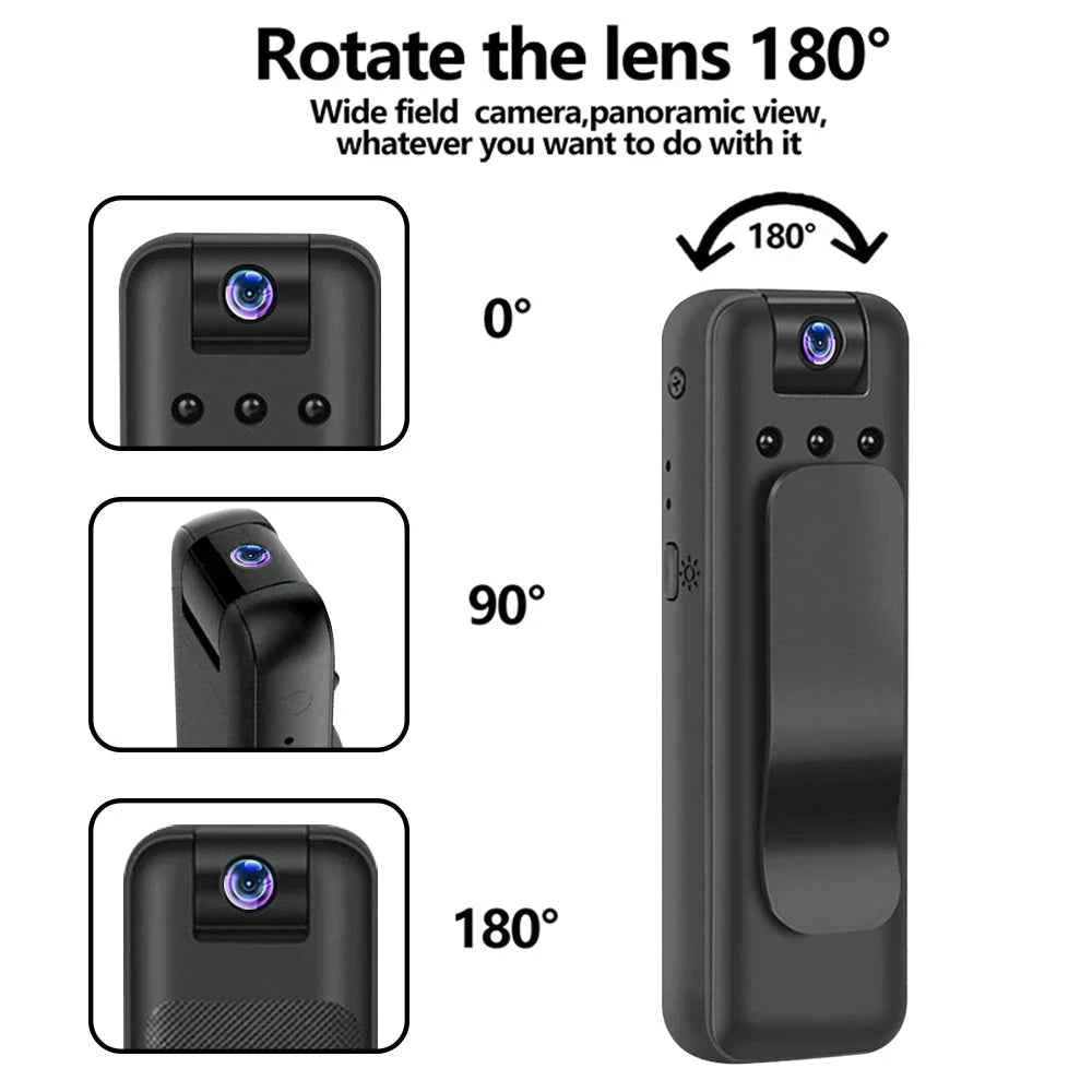 Mini Camera WIFI Infrared Night Vision Small Body Camera Portable Sports DV DVR Surveillance Camcorder Video Recorder