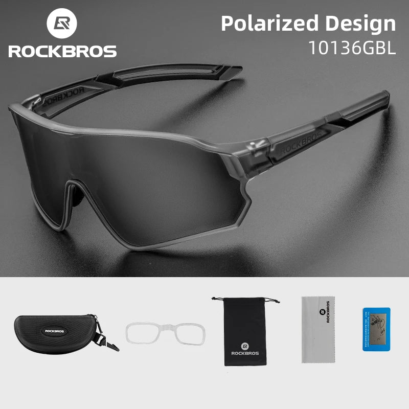 ROCKBROS Polarized Glasses: UV400 Sport Protection Sunglasses - Maliame Store