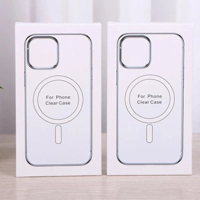 Coque Magnétique Rigide en Cristal pour iPhone