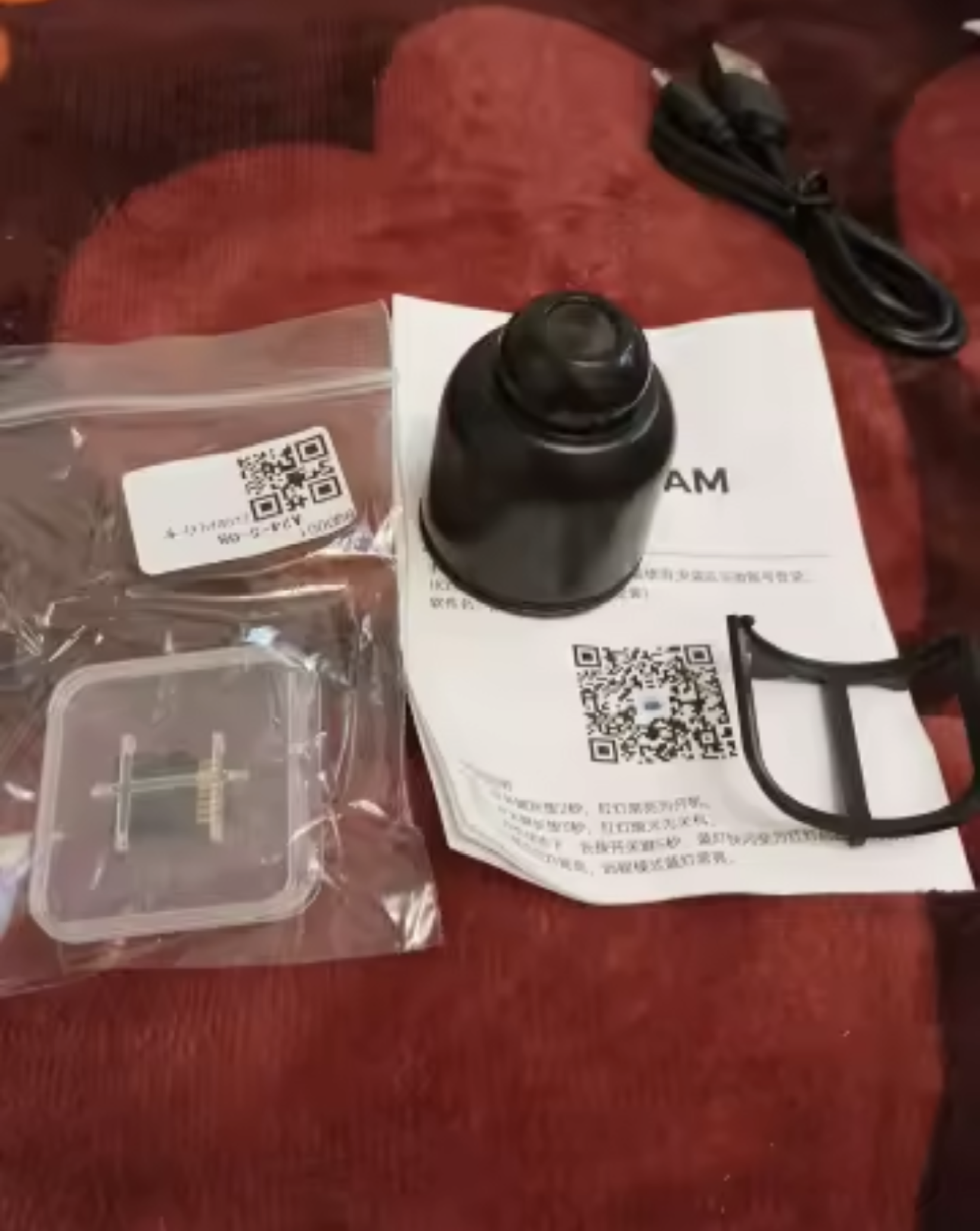 X5 mini WiFi camera with night vision and motion detection - Maliame Store