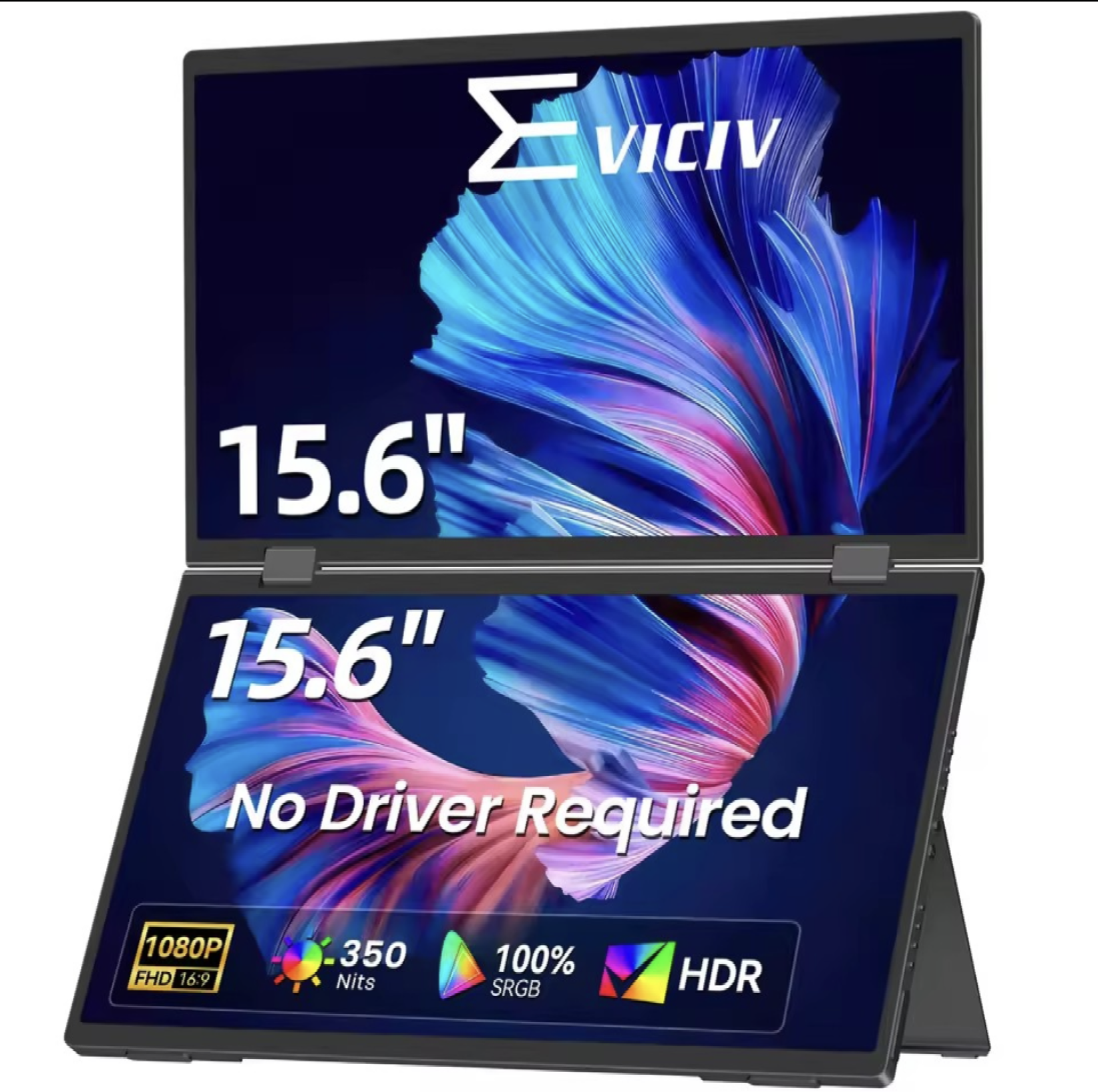 Triple screen monitor 