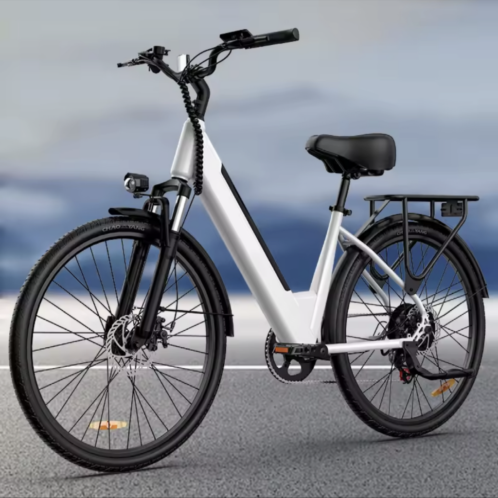 E26 Electric Bike 26x2"  7-Speeds