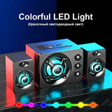 HIFI 3D Stereo Speakers Colorful