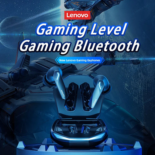 Choice Lenovo GM2 Pro Gaming Headset Bluetooth 5.3 Dual Mode Music Sport Earbuds Noise Reduction Headphones with Mic HD Call - Maliame Store