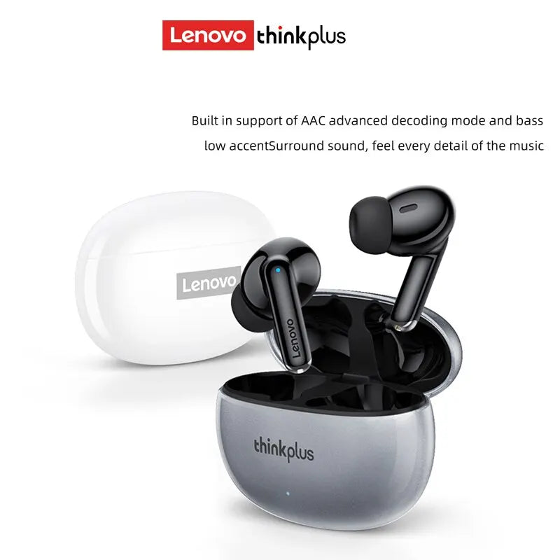 Écouteurs Sans Fil Lenovo XT88 – Bluetooth 5.3, Double Micro, Réduction de Bruit, HIFI Bass
