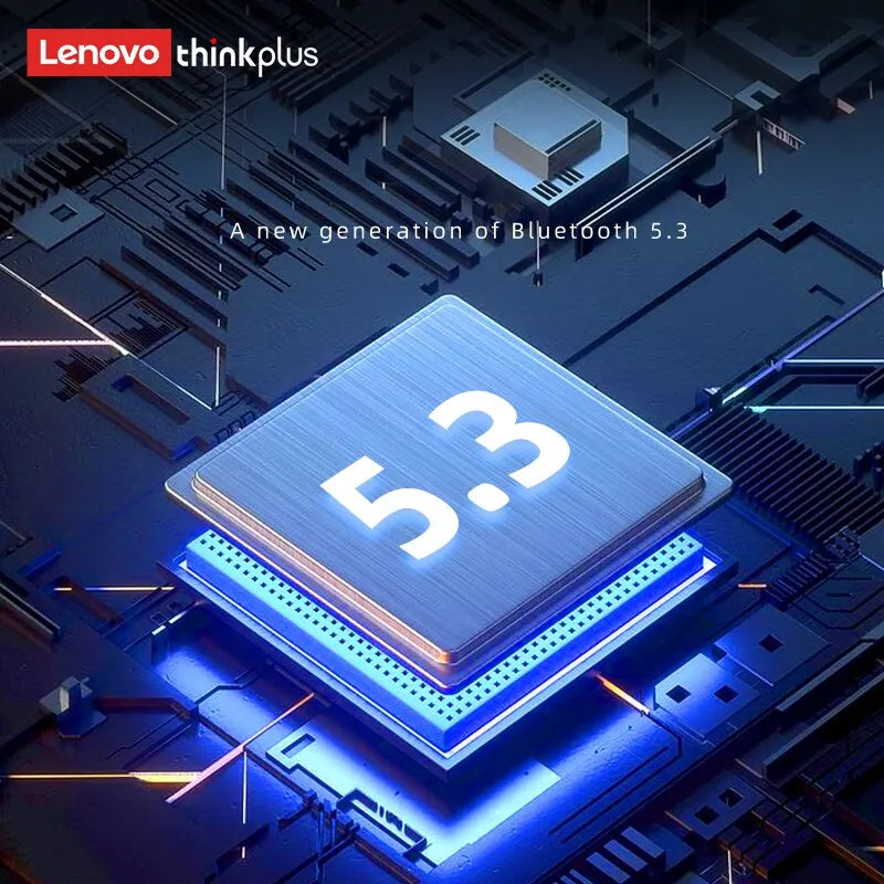 Écouteurs Sans Fil Lenovo XT88 – Bluetooth 5.3, Double Micro, Réduction de Bruit, HIFI Bass