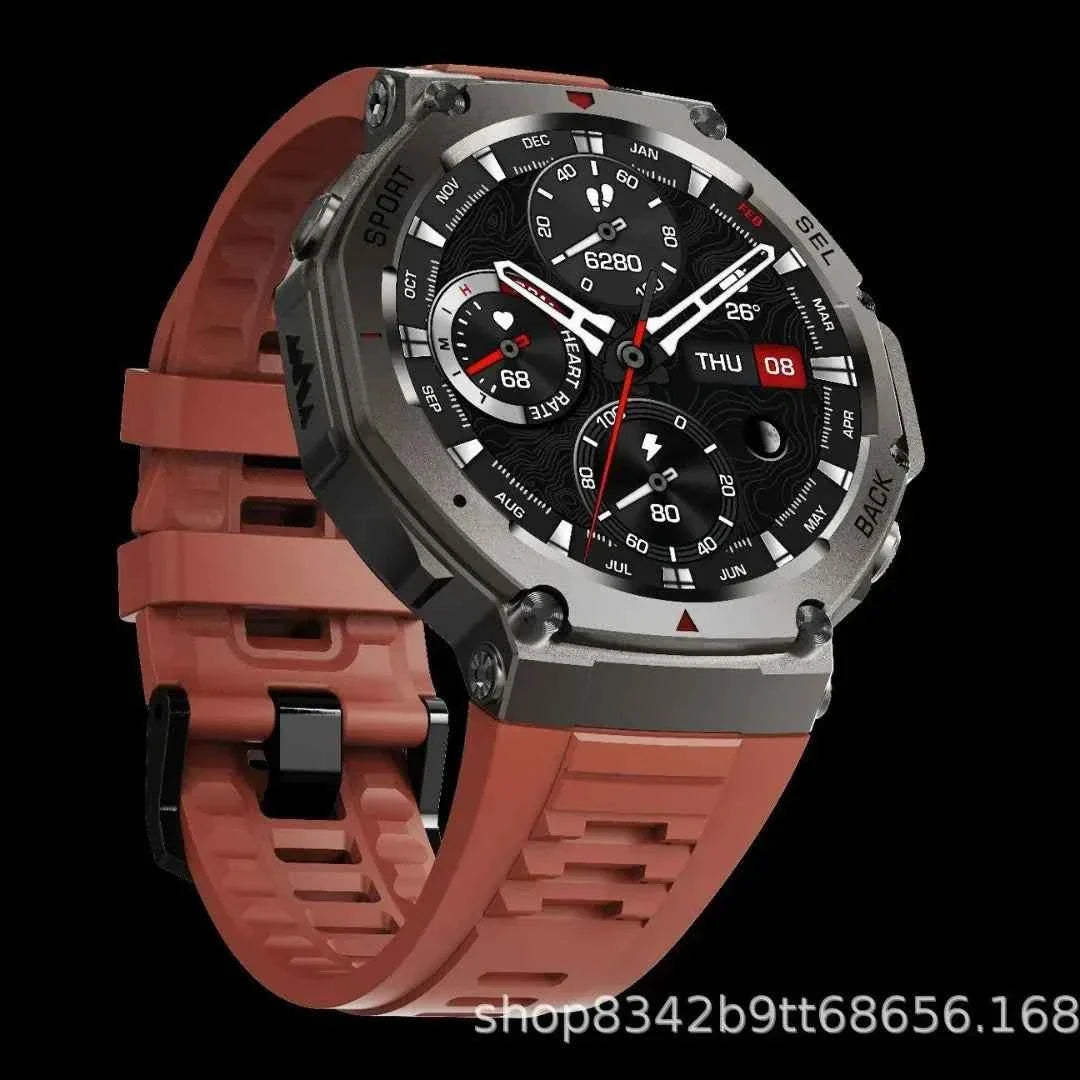 T-Rex 3 Ultra GPS Smart Watch Military Sport Smartwatch Men New For Xiaomi 5ATM Waterproof Built-in Dual-band GNSS Compass - Maliame Store