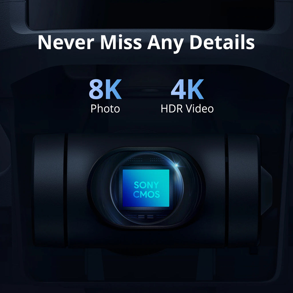 Potensic ATOM 2 Camera Drone, 4K HDR Video, 8K Photo, 3-Axis Gimbal,Under 249g, Vertical Shooting,10-KM, AI Night Shot, AI Track