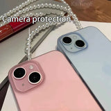 Funda ultrafina para iPhone 16, 15, 14, 13, 12 y 11 Pro Max Plus: carcasa trasera translúcida mate y delgada