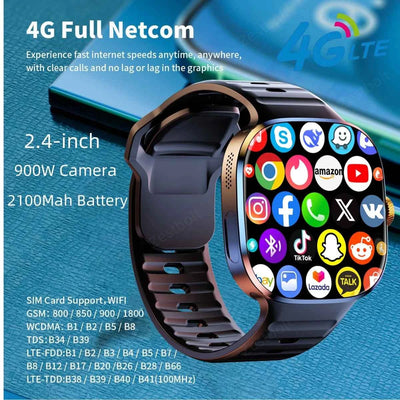 M99 4G Smartwatch: Unleash Connectivity & Style for an Active Lifestyle Today!