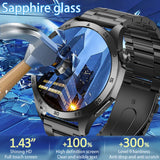 2026 Smartwatch Blood Pressure Monitor for Health Tracking and Fitness