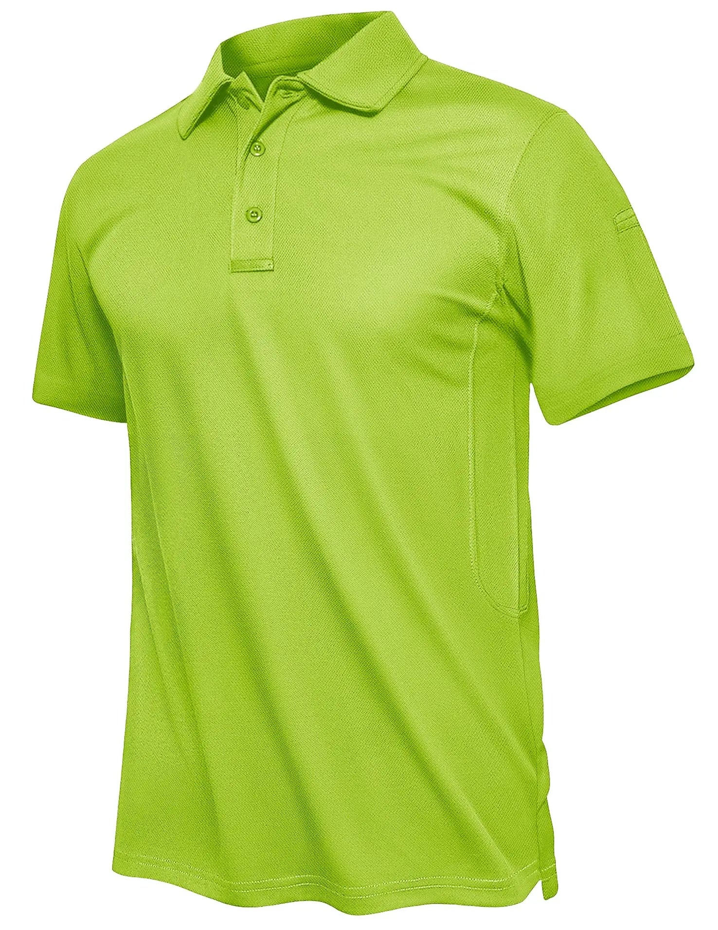 TACVASEN Summer Polo Tee Shirts Men's Short Sleeve Quick Dry T-shirt Breathable Work Shirt Fishing Hiking Golf Polos Top Man - Maliame Store