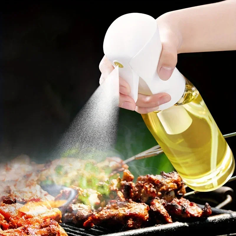 200/300/500ml Oil Spray olive oil spray Bottle Kitchen Cooking  Dispenser Camping  Baking Vinegar Soy Sauce Sprayer Containers - Maliame Store