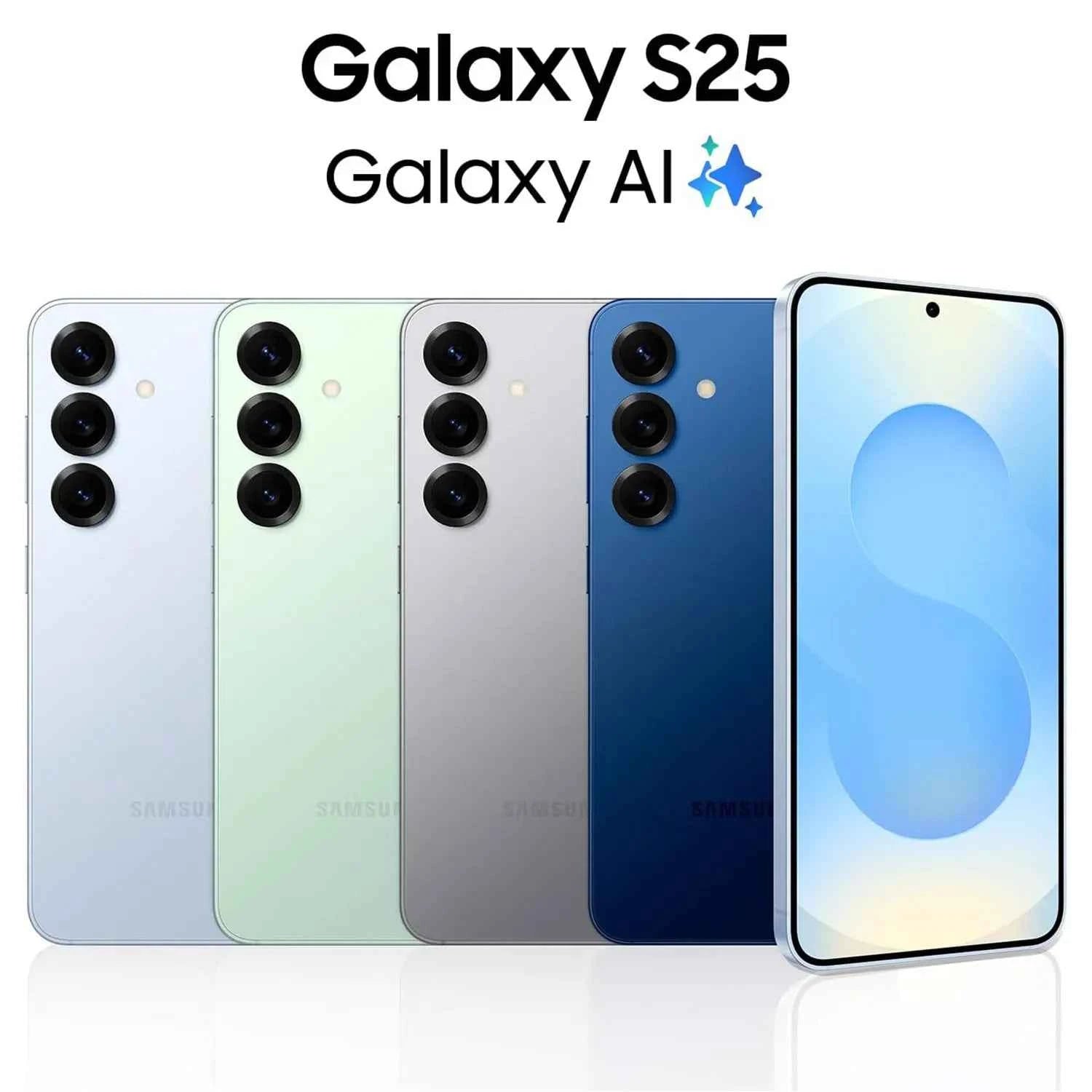 2025 New Samsung Galaxy S25 AI Smartphone Snapdragon 8 Elite 6.2"Dynamic 120Hz AMOLED 2X Screen 4000mAh Battery IP68 Samsung S25